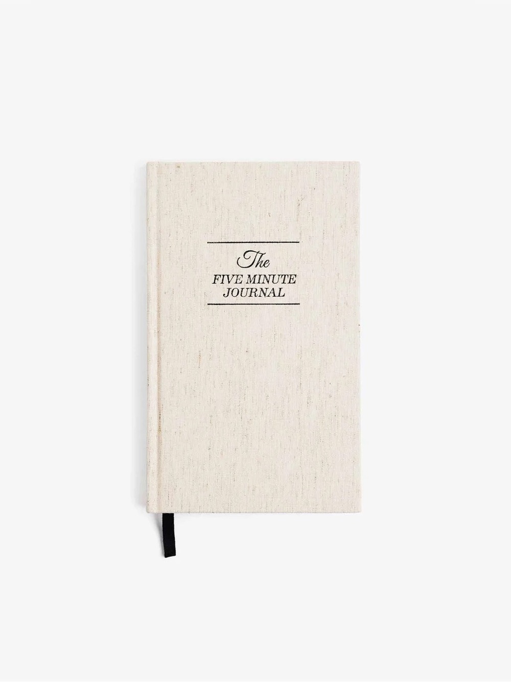 The Five Minute Journal (Fit Edition) Hardcover - Natural Linen